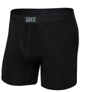 SAXX Vibe Ballpark Pouch Super Soft Boxer Brief Underwear, Black, Small,  NWOT